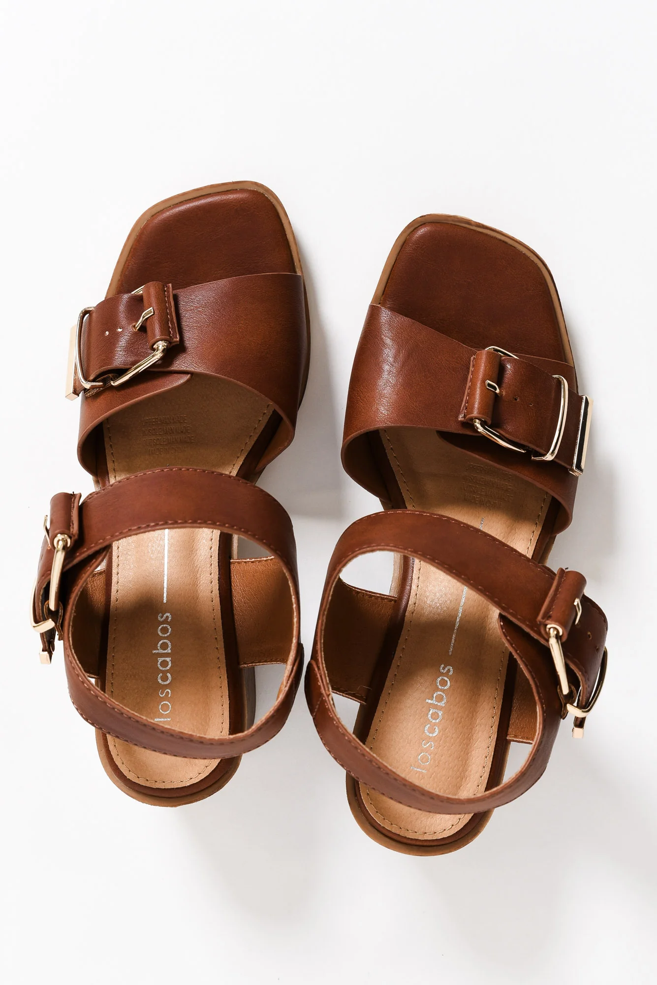 Jazzi Cognac Buckle Heel - Image 4